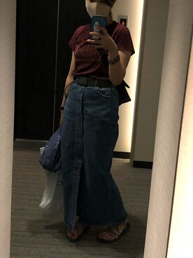 nkさん（レディース・157cm）の夏コーディネート