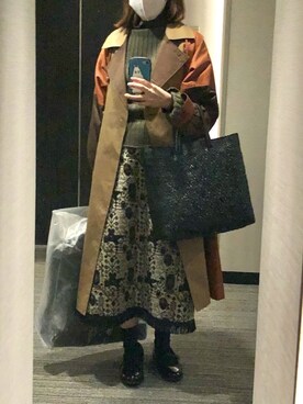 nkさん（レディース・157cm）の秋コーディネート
