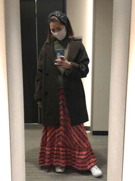 nkさん（レディース・157cm）の冬コーディネート