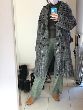 nkさん（レディース・157cm）の冬コーディネート