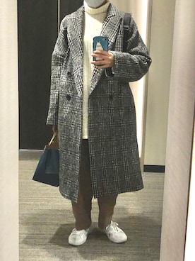 「note et silence （ノートエシロンス）のアイテム（パンツ）」を使った、nkさん（レディース・157cm）の冬コーディネート