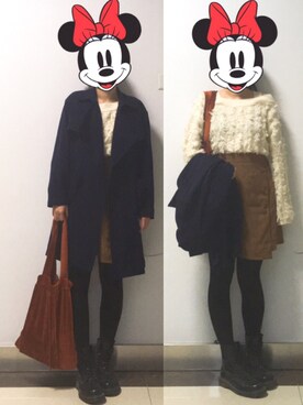 しあわせさん（レディース・158cm）の冬コーディネート