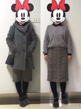 しあわせさん(レディース・158cm)の冬コーディネート