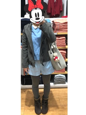 「アイテム（キーケース/キーアクセサリー）」を使った、しあわせさん（レディース・158cm）の冬コーディネート