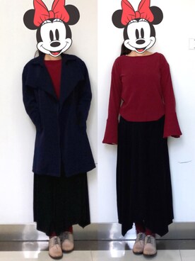 しあわせさん（レディース・158cm）の冬コーディネート