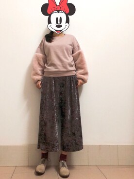 しあわせさん（レディース・158cm）の冬コーディネート