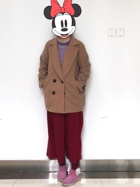 しあわせさん（レディース・158cm）の冬コーディネート