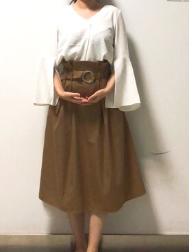 しあわせさん（レディース・158cm）の春コーディネート