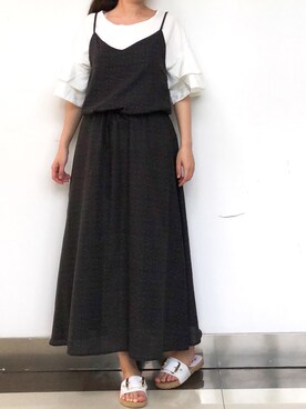 しあわせさん（レディース・158cm）の春コーディネート