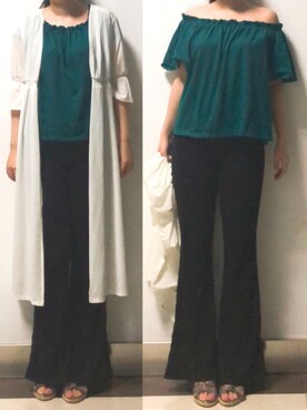 しあわせさん（レディース・158cm）の春コーディネート