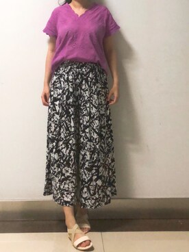 しあわせさん（レディース・158cm）の春コーディネート