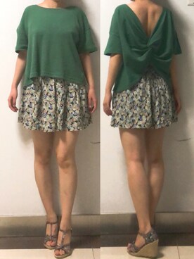 しあわせさん（レディース・158cm）の夏コーディネート