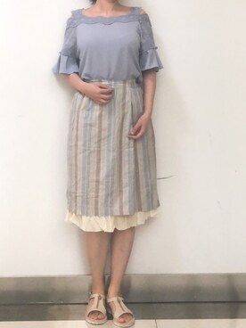 しあわせさん（レディース・158cm）の夏コーディネート