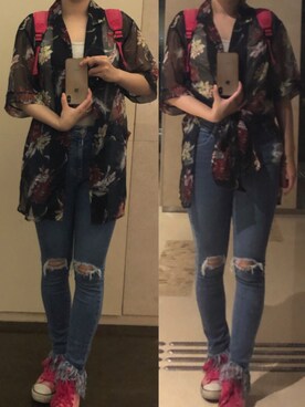 しあわせさん（レディース・158cm）の秋コーディネート