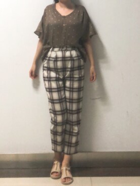 しあわせさん（レディース・158cm）の秋コーディネート