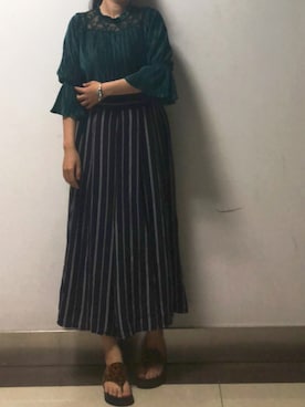 しあわせさん（レディース・158cm）の秋コーディネート