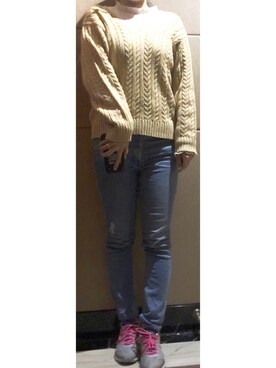 しあわせさん（レディース・158cm）の冬コーディネート