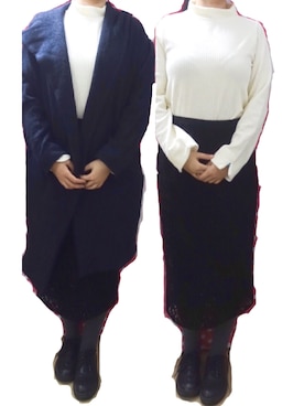 しあわせさん（レディース・158cm）の冬コーディネート