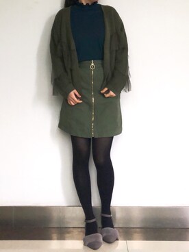 しあわせさん（レディース・158cm）の冬コーディネート