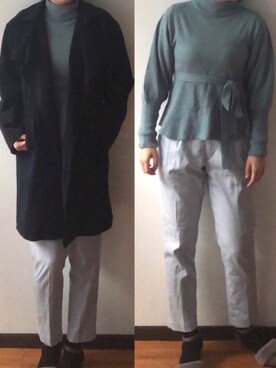 しあわせさん（レディース・158cm）の冬コーディネート