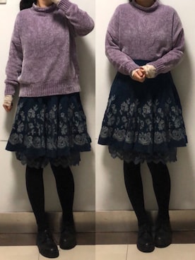 しあわせさん（レディース・158cm）の冬コーディネート