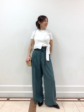 Matsuiさん（レディース・157cm）の春コーディネート