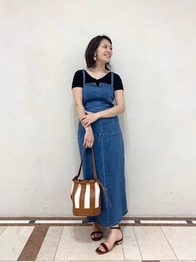 Matsuiさん(レディース・157cm)の夏コーディネート