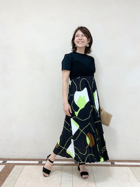 Matsuiさん（レディース・157cm）の夏コーディネート