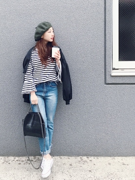 SIZUさん（レディース・156cm）の冬コーディネート