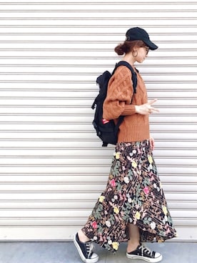 SIZUさん（レディース・156cm）の秋コーディネート