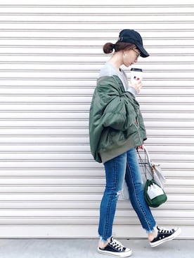 SIZUさん（レディース・156cm）の冬コーディネート