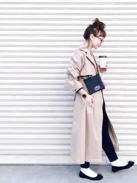 SIZUさん（レディース・156cm）の冬コーディネート