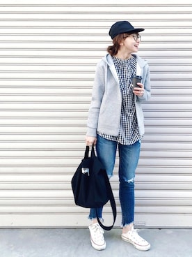 SIZUさん（レディース・156cm）の春コーディネート