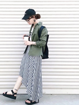 SIZUさん（レディース・156cm）の春コーディネート