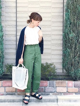 SIZUさん（レディース・156cm）の夏コーディネート