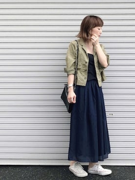 SIZUさん（レディース・156cm）の夏コーディネート