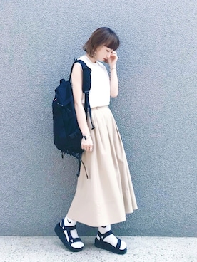 SIZUさん（レディース・156cm）の夏コーディネート