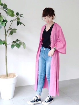 SIZUさん（レディース・156cm）の春コーディネート