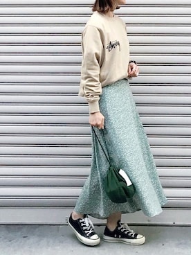 SIZUさん（レディース・156cm）の春コーディネート