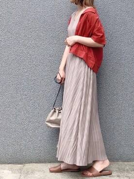 SIZUさん（レディース・156cm）の夏コーディネート