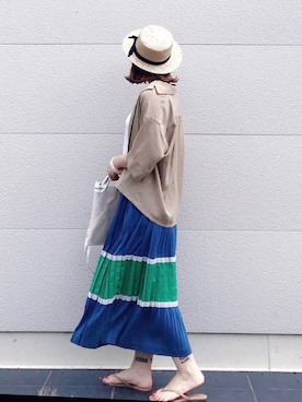 SIZUさん（レディース・155cm）の夏コーディネート