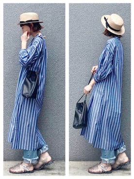 SIZUさん（レディース・156cm）の夏コーディネート