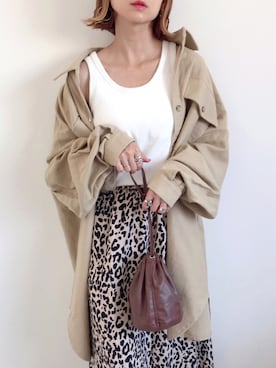 「Ifuru（イフル）のアイテム」を使った、SIZUさん（レディース・156cm）の秋コーディネート