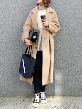 「LADYMADE（レディメイド）のアイテム（その他アウター）」を使った、SIZUさん（レディース・156cm）の秋コーディネート