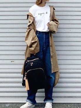 SIZUさん（レディース・156cm）の秋コーディネート