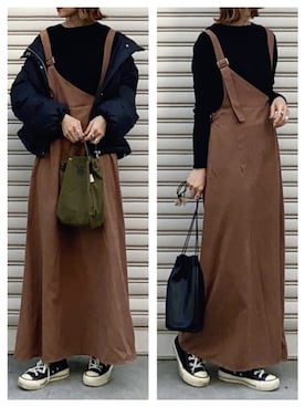 SIZUさん（レディース・156cm）の秋コーディネート