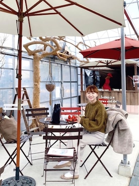 「NOLLEY’S（ノーリーズ）のアイテム（ジャケット/アウター）」を使った、SIZUさん（レディース・156cm）の冬コーディネート