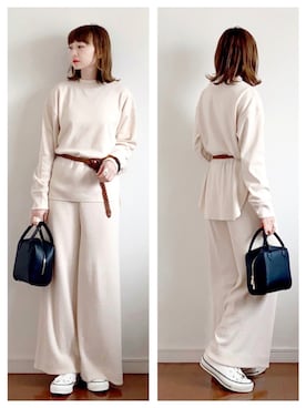 SIZUさん（レディース・156cm）の冬コーディネート