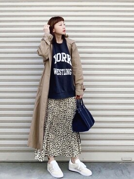 SIZUさん（レディース・156cm）の春コーディネート