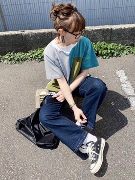 SIZUさん（レディース・156cm）の春コーディネート